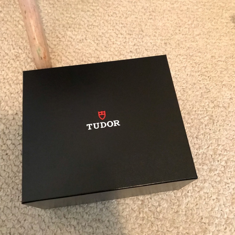 Tudor watch box with sleeve cover new never used box only